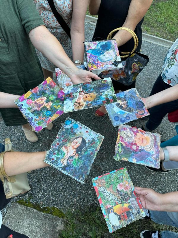 Paint'n sip/ Skapa och smutta