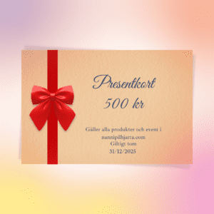 Presentkort 50 euro– Nanni Pilhjärta